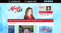 Desktop Screenshot of magic98.com